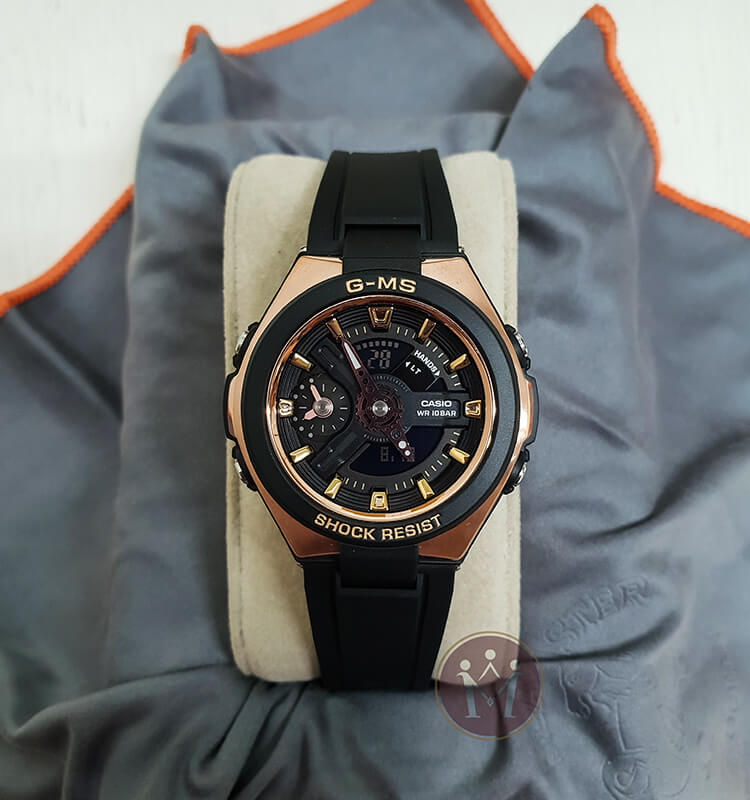 baby g black rose gold