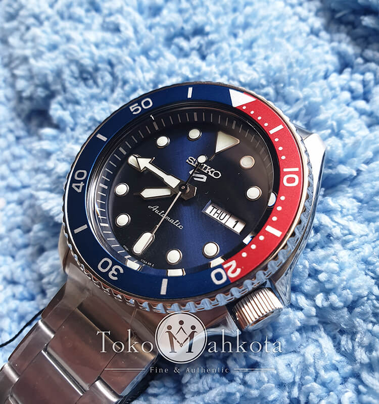 Tokomahkota – Fine and Authentic Watch | Seiko 5 Sports Pepsi SRPD53K1 ...